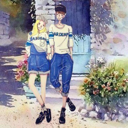 时尚发型女孩